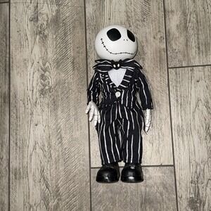 14" Nightmare Before Christmas Animated Tabletop Jack Skellington Box A